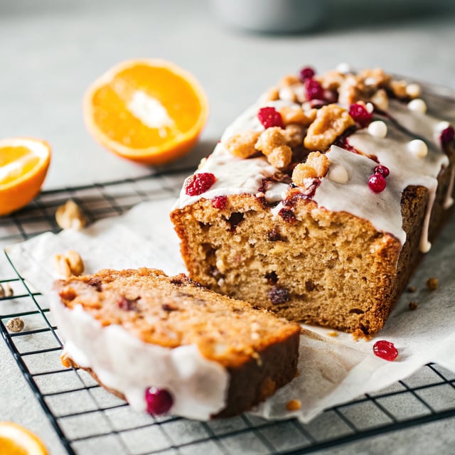 Paleo Cranberry Orange Bread