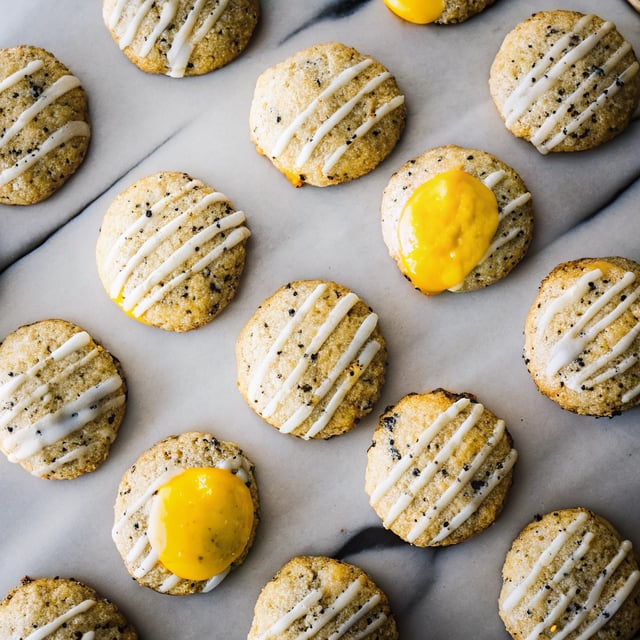 Paleo Lemon Poppy Seed Cookies