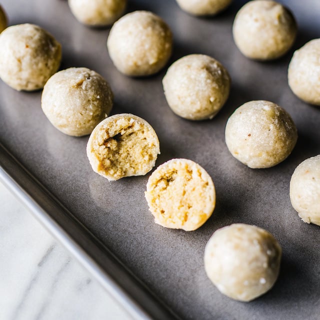 Paleo No Bake Cookie Dough Truffles