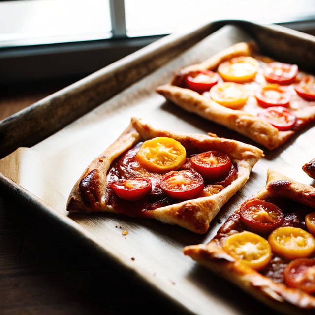 Pizza Puff Pastry Tarts
