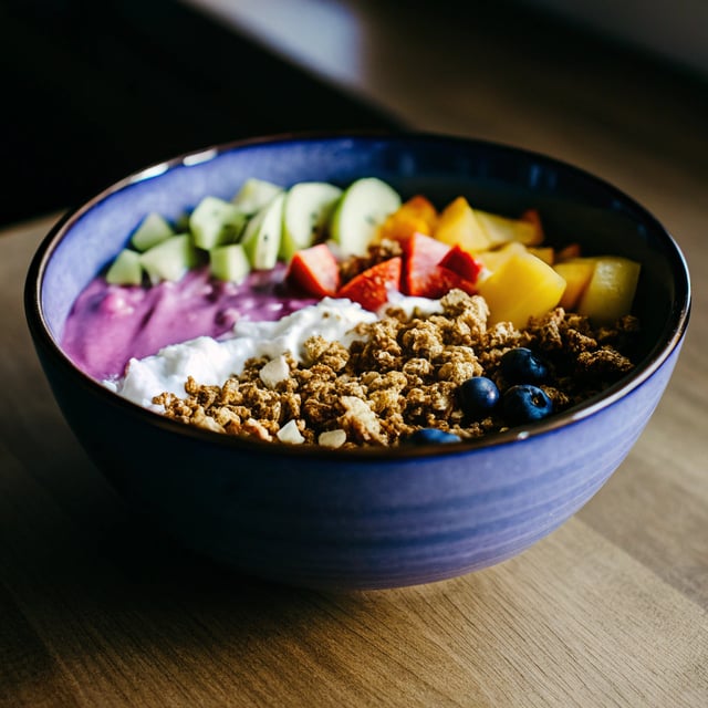 Protein-Packed Rainbow Cottage Cheese Breakfast Bowls
