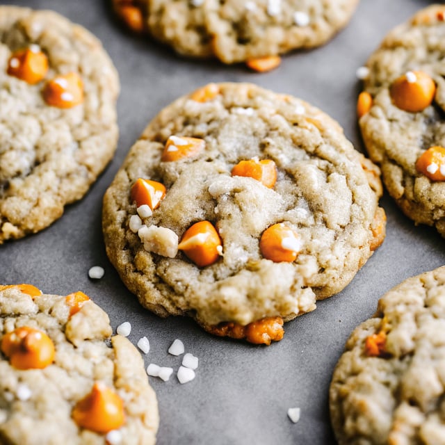 Salted Brown Butter Butterscotch Oatmeal Cookies