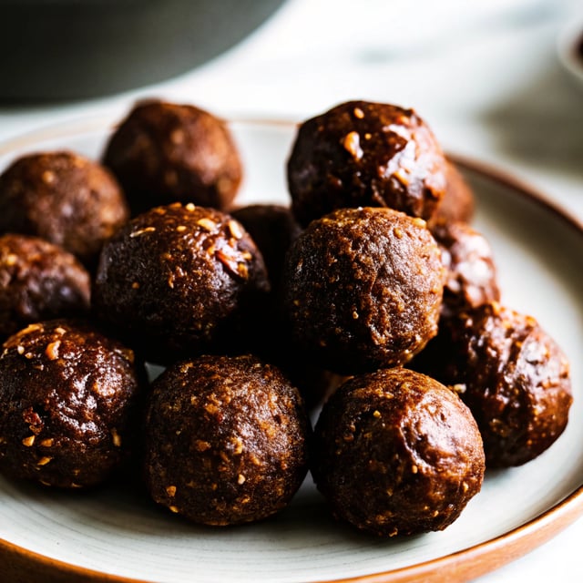 Salted Date Brownie Energy Bites