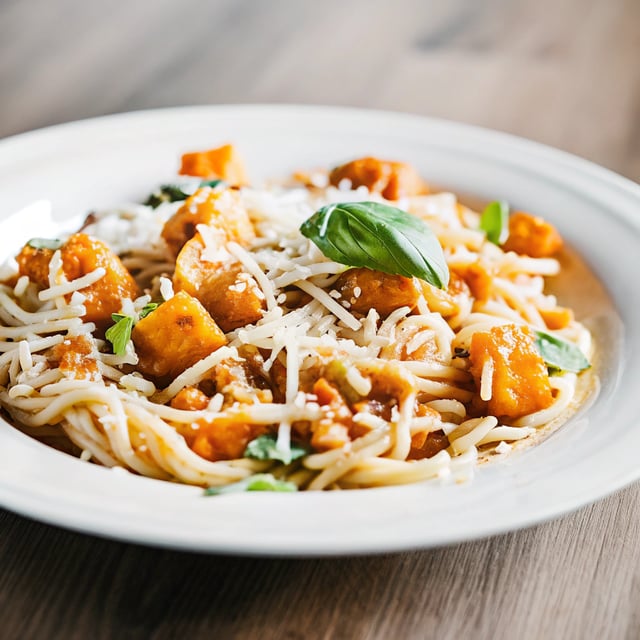 Saucy Baked Pumpkin Pasta