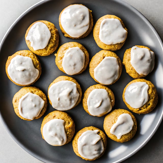 Soft Paleo Pumpkin Cookies with Salted Maple Frosting