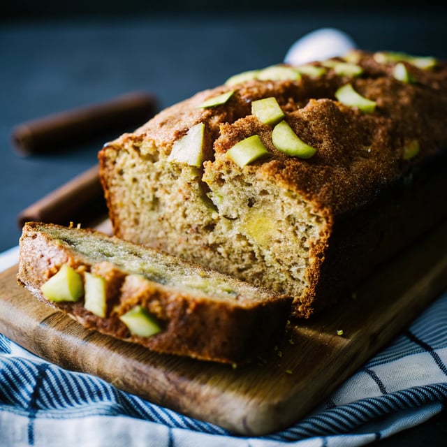 Spiced Apple Zucchini Bread