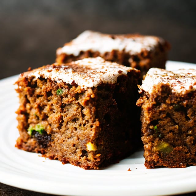 Spiced Zucchini Sweet Potato Cake