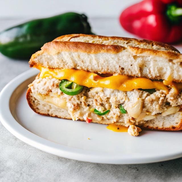 Spicy Jalapeño Cheddar Tuna Melt