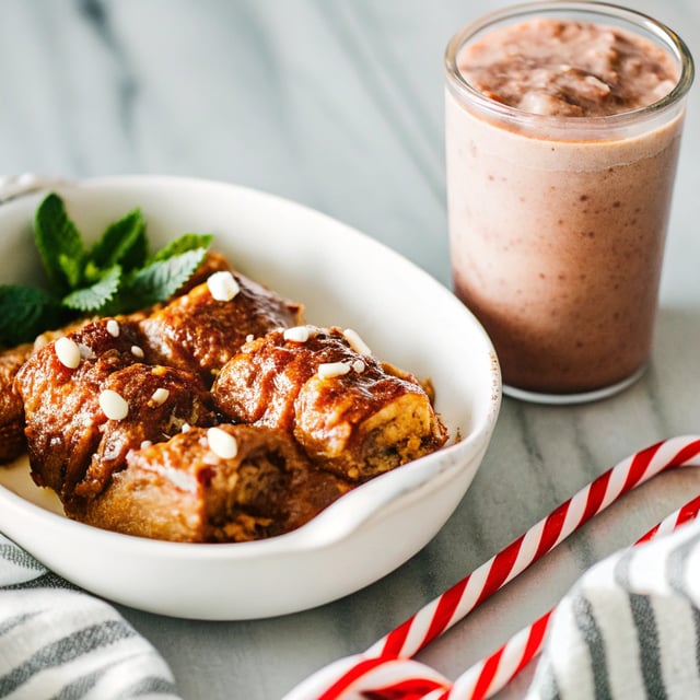 St. Nick’s Naughty & Nice Chocolate Peppermint Smoothie