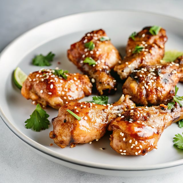 Sticky, Sweet & Spicy Grilled Ginger Chicken