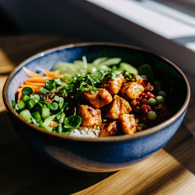 Sweet and Spicy Gochujang Chicken Bowls