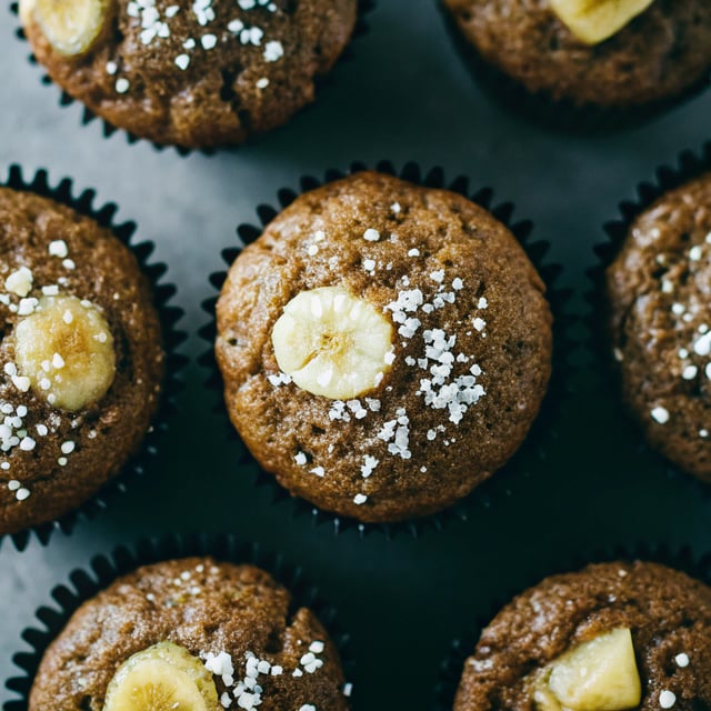 The Ultimate Healthy Banana Muffins