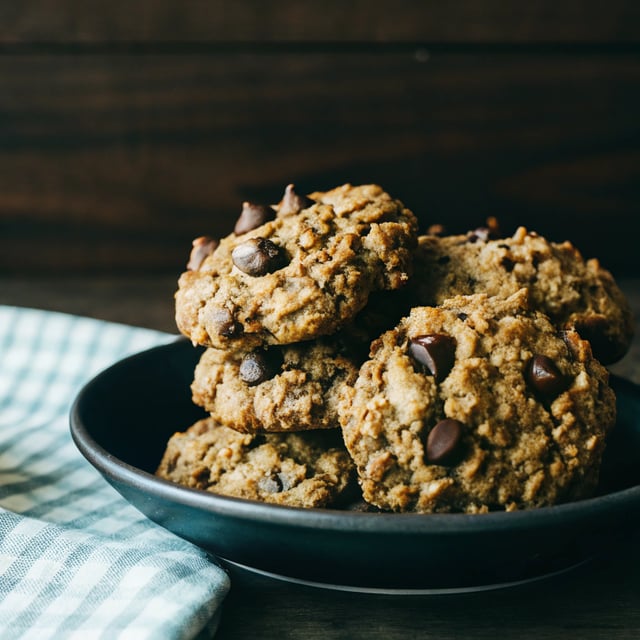 Toasted Pecan Butter Oatmeal Chocolate Chip Cookies