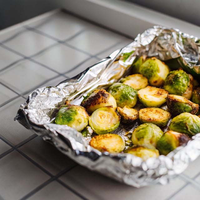 Tony's Melt-In-Your-Mouth Grilled Brussels Sprouts