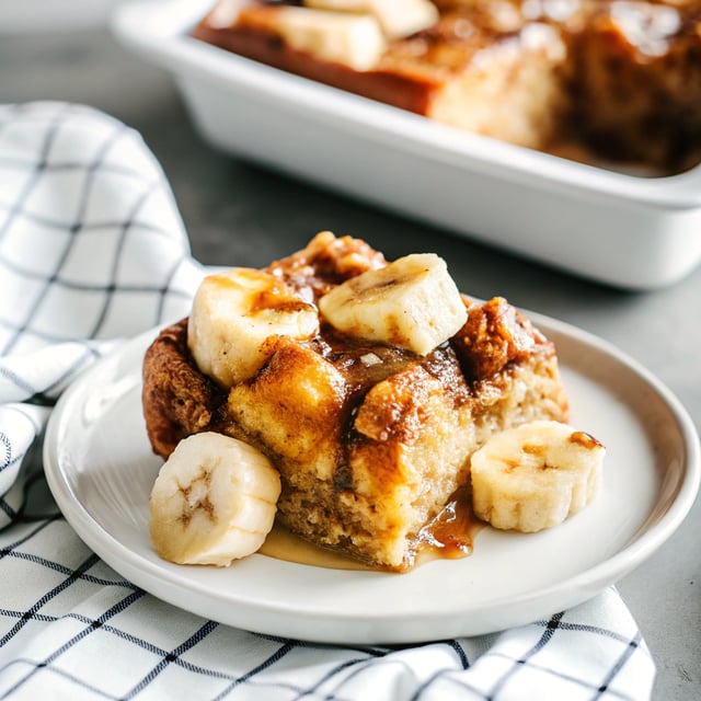 Upside-Down Bananas Foster French Toast Bake