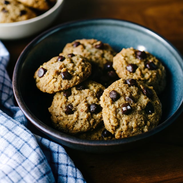 Vegan Chocolate Chip Cookies (gluten free, too!)