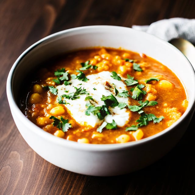 Vegan Curried Sweet Potato Corn Chowder