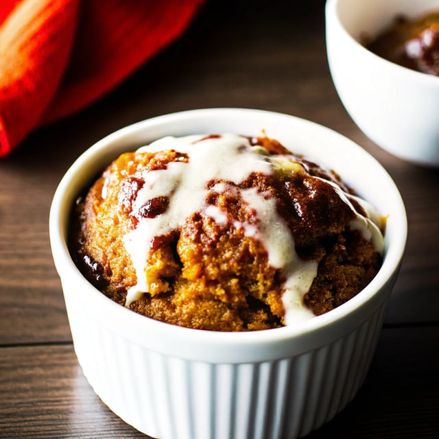 Vegan Pumpkin Mug Cake