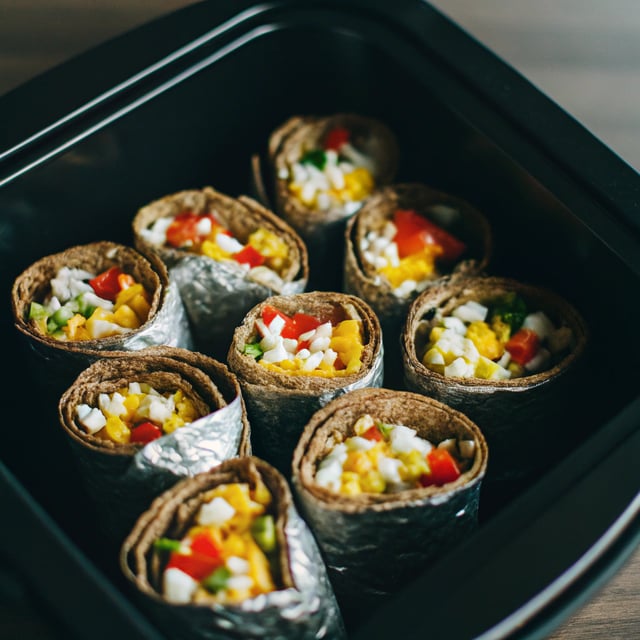 Veggie Packed Freezer-Friendly Breakfast Burritos