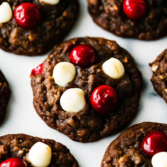 White Chocolate Cherry Macadamia Nut Oatmeal Cookies {made with coconut oil}