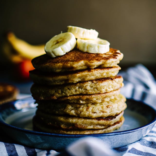 Whole Wheat Banana Quinoa Pancakes