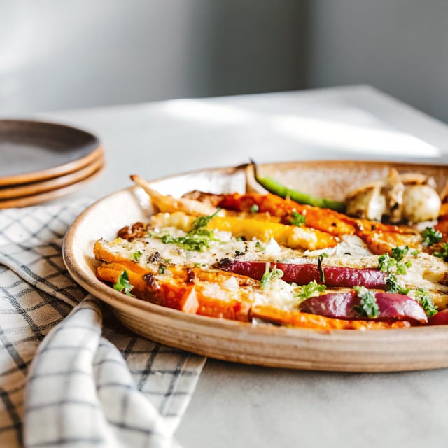 Wonderful Roasted Veggies with Parmesan, Olive Oil & Garlic
