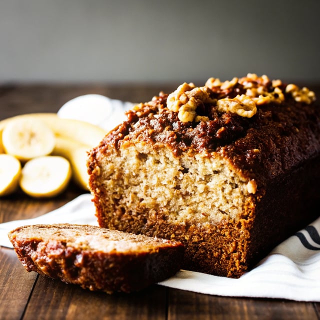 Bananas Foster Banana Bread