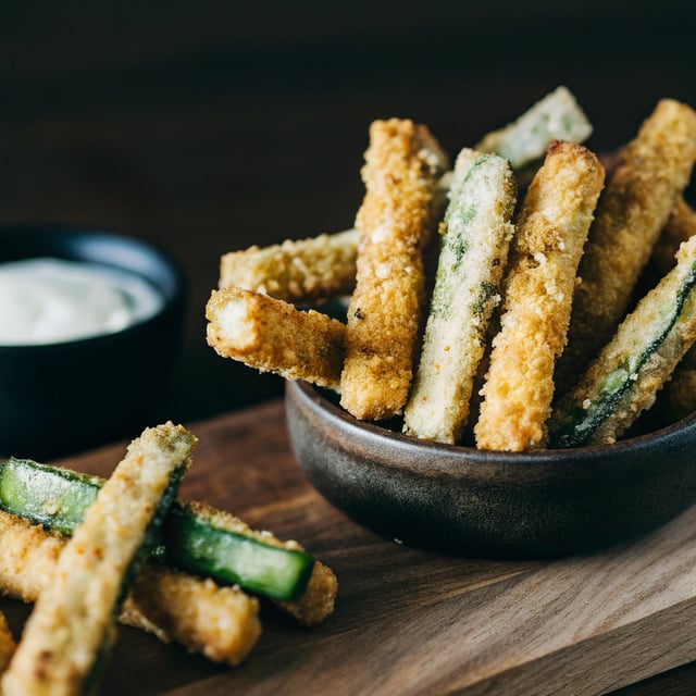 Beer-Battered Zucchini Fries