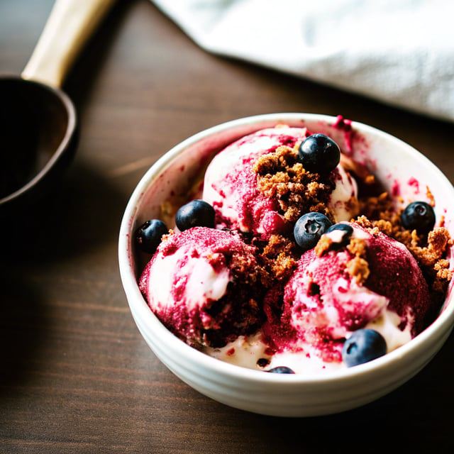 Blueberry Cheesecake Ice Cream