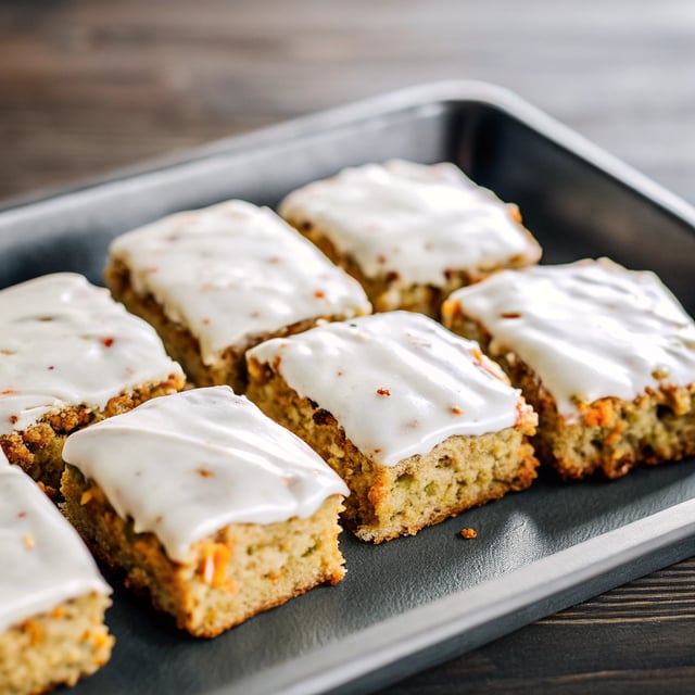 Carrot-Zucchini Bars with Cream Cheese Icing