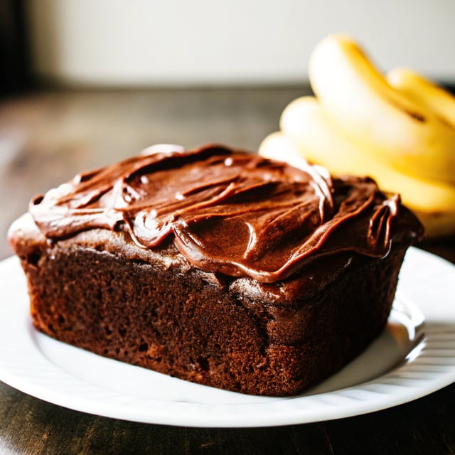 Chocolate Banana Cake with Chocolate Cream Cheese Frosting