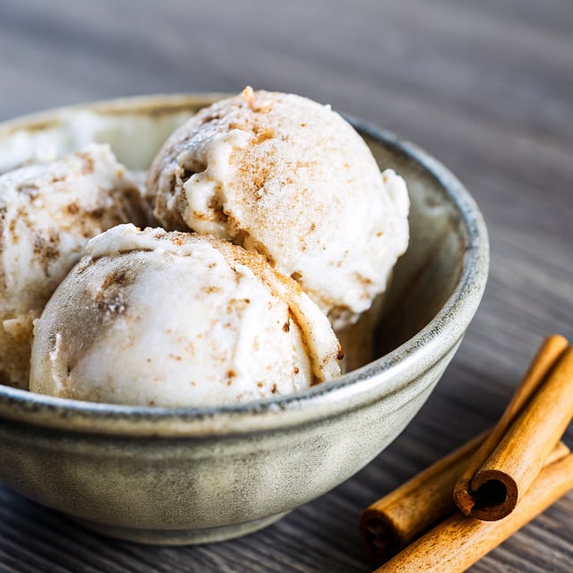 Cinnamon Ice Cream