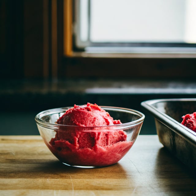 Cranberry Sorbet