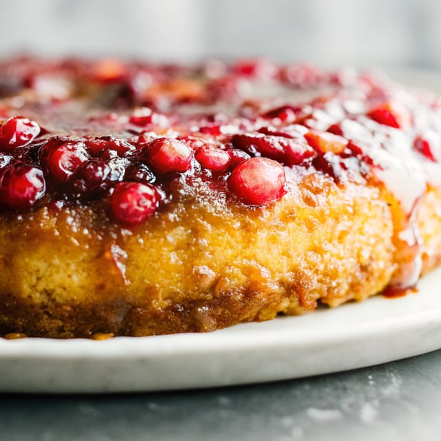 Cranberry Upside-Down Cake