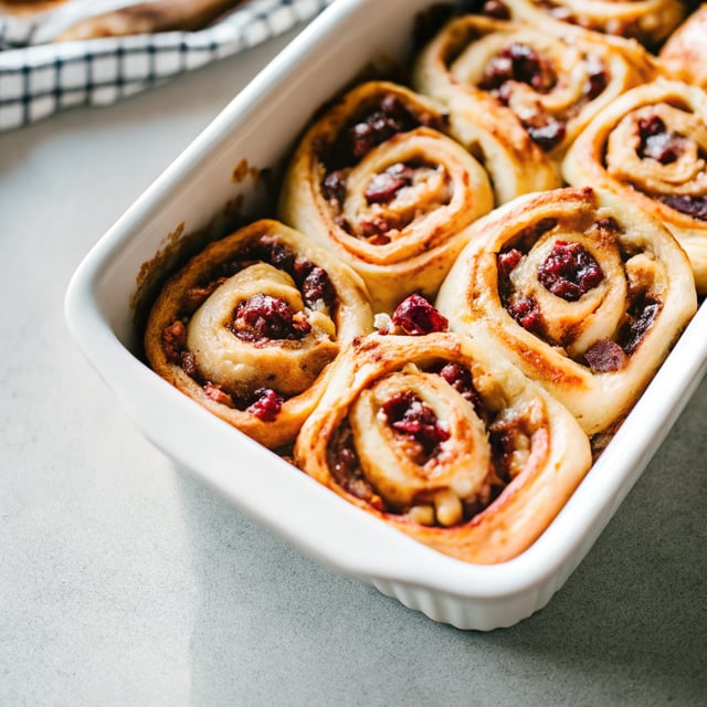 Cranberry-Walnut Rolls