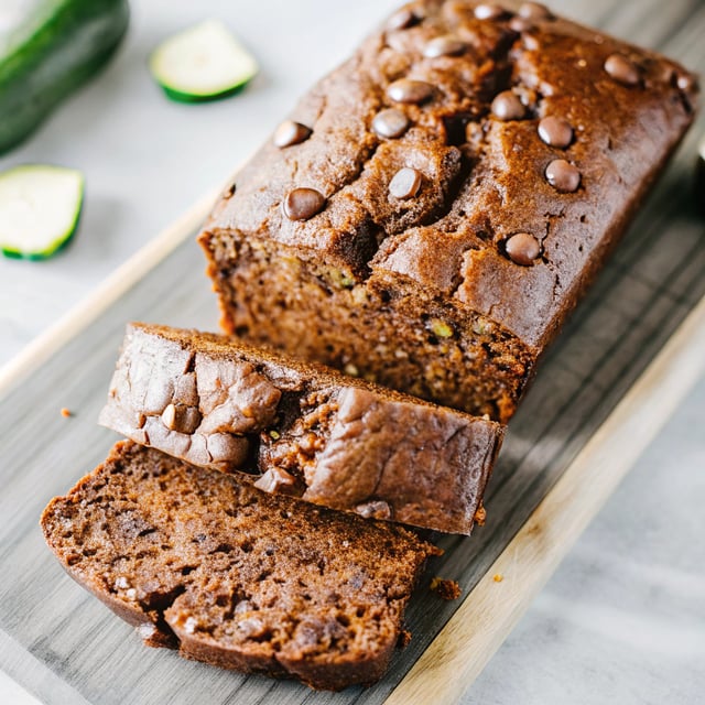 Double Chocolate Zucchini Bread