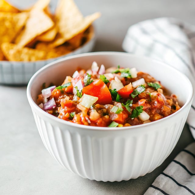 Easy Homemade Salsa