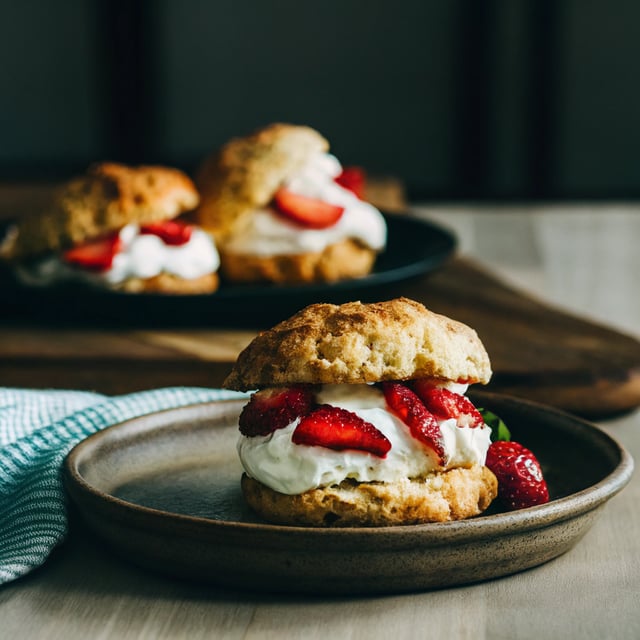 Easy Homemade Strawberry Shortcake Recipe