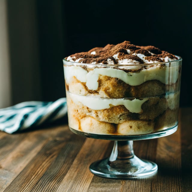 Easy Tiramisu Trifle