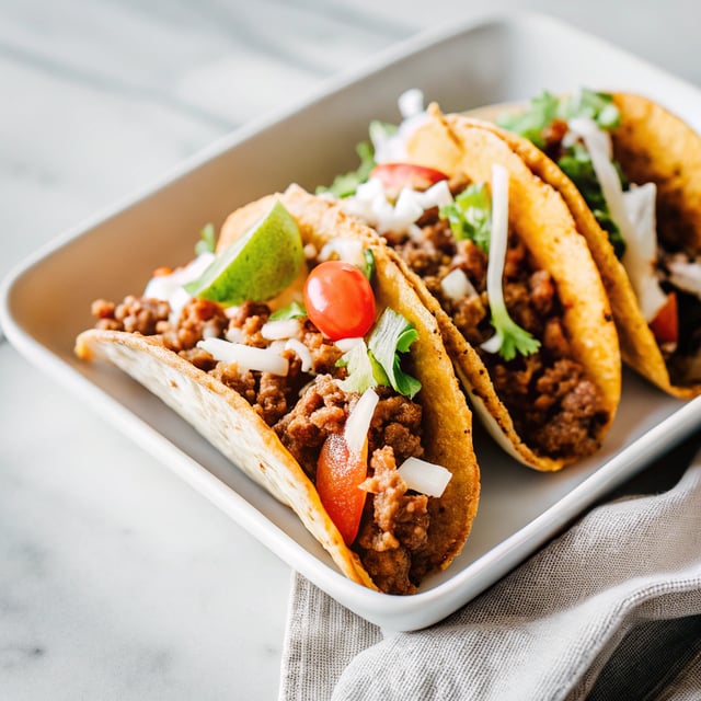 Ground Beef Tacos