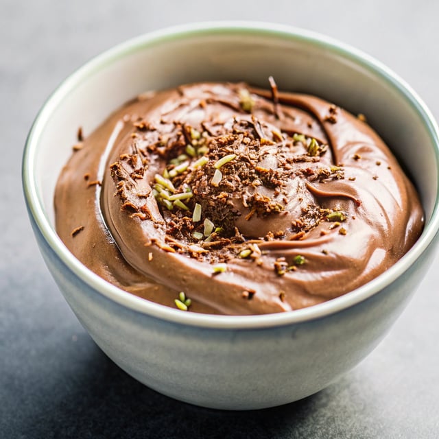 Homemade Chocolate Pudding