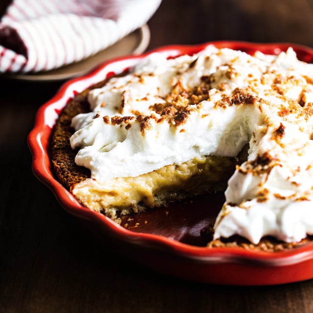 Homemade Coconut Cream Pie