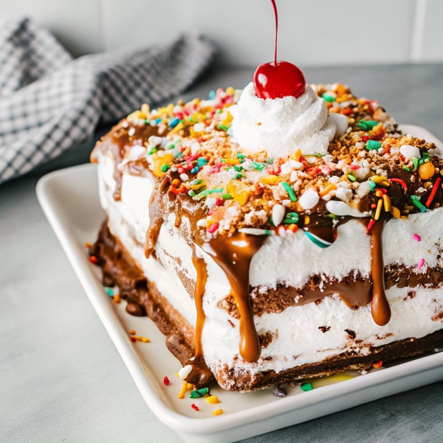 Homemade Dairy Queen Ice Cream Cake