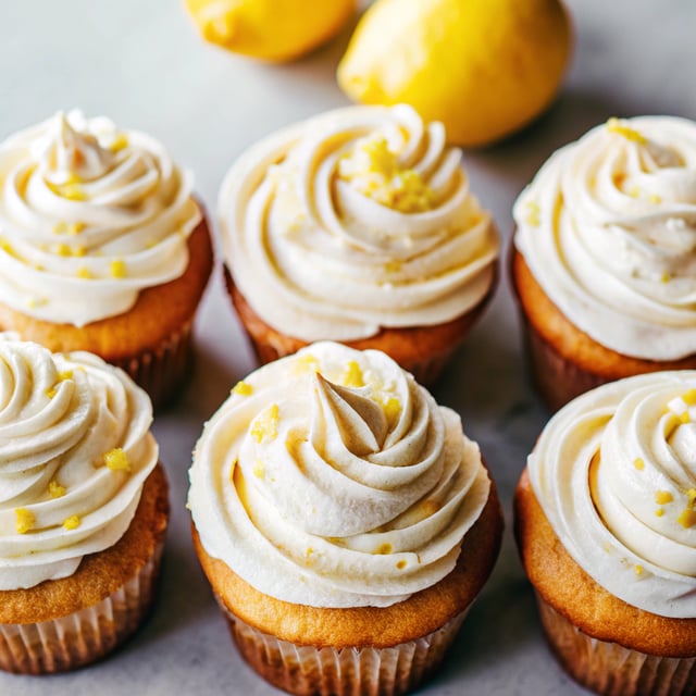 Lemon-Limoncello Cupcakes