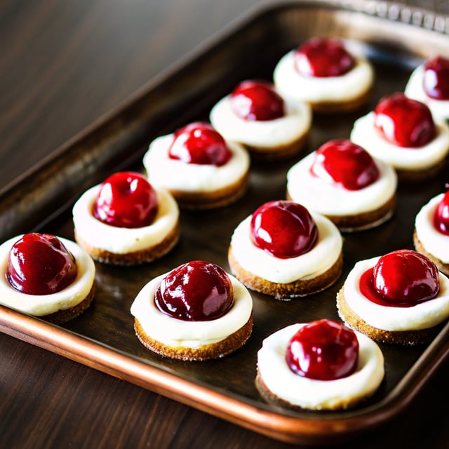 Mini Cheesecake Cookies