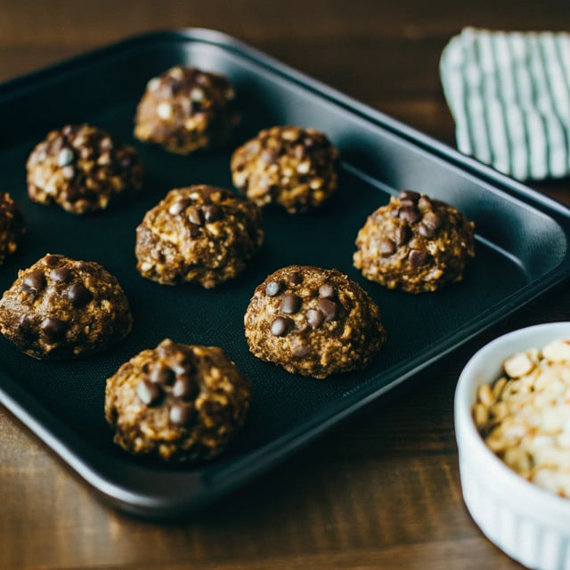 No Bake Cookies with Chocolate, Peanut Butter & Oats
