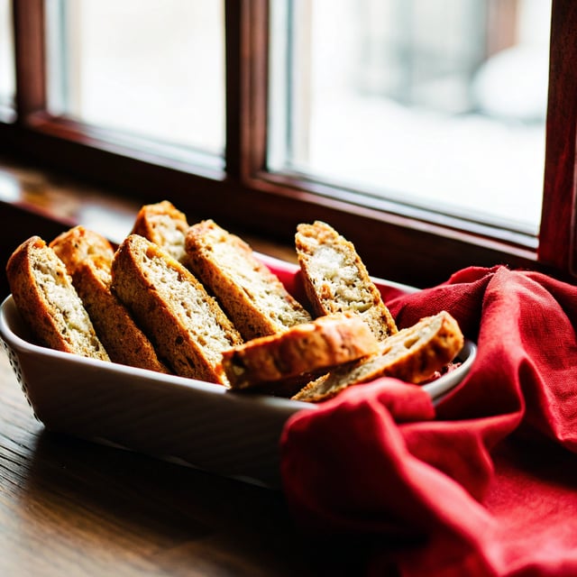 Parmesan Black Pepper Biscotti