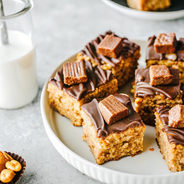 Peanut Butter Cup Rice Krispies Treats