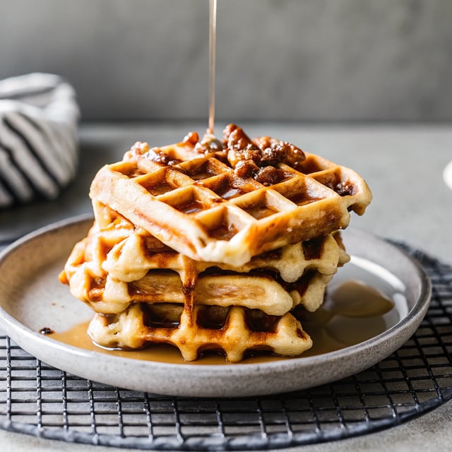 Praline Waffles