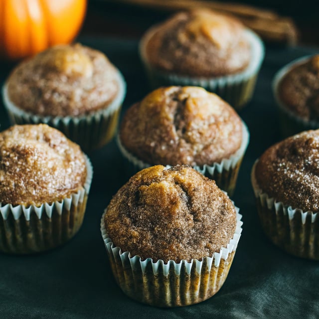 Pumpkin Doughnut Muffins